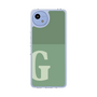 Slim Protection Case［ Original - initial two tone - G green ］