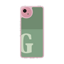 Slim Protection Case［ Original - initial two tone - G green ］