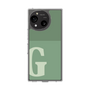 Slim Protection Case［ Original - initial two tone - G green ］