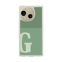Slim Protection Case［ Original - initial two tone - G green ］