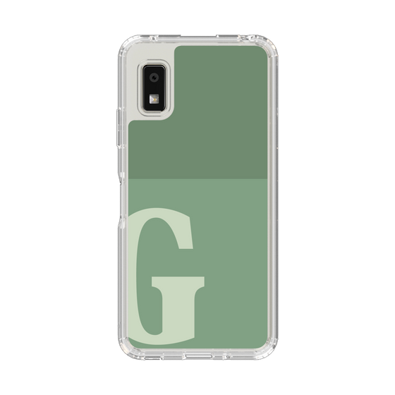 Slim Protection Case［ Original - initial two tone - G green ］