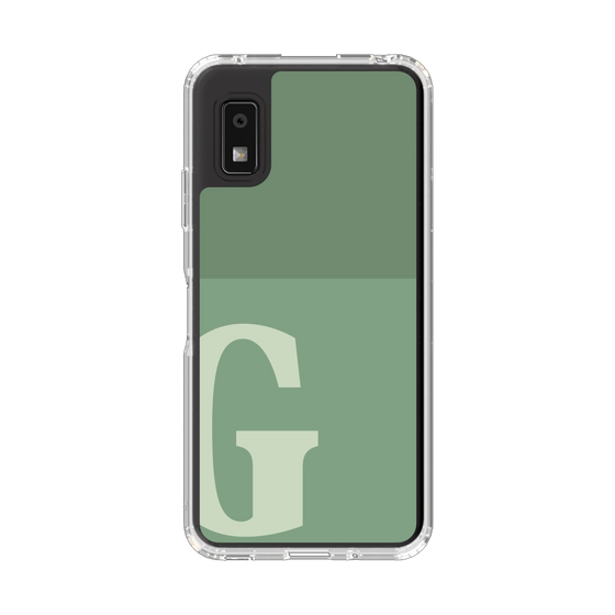 Slim Protection Case［ Original - initial two tone - G green ］