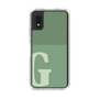 Slim Protection Case［ Original - initial two tone - G green ］