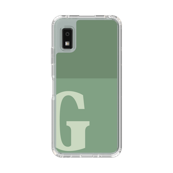 Slim Protection Case［ Original - initial two tone - G green ］