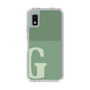 Slim Protection Case［ Original - initial two tone - G green ］