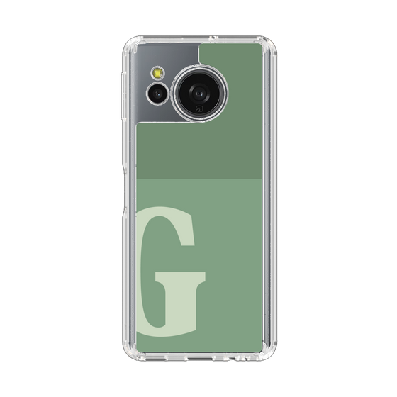 Slim Protection Case［ Original - initial two tone - G green ］
