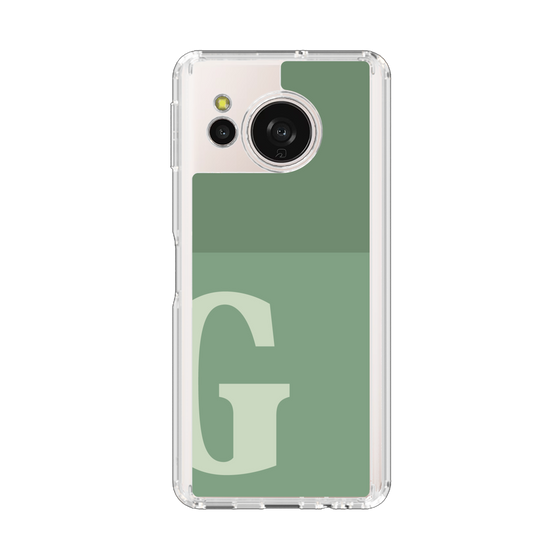 Slim Protection Case［ Original - initial two tone - G green ］