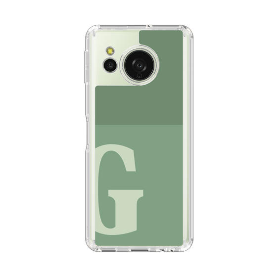 Slim Protection Case［ Original - initial two tone - G green ］
