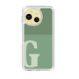 Slim Protection Case［ Original - initial two tone - G green ］
