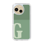 Slim Protection Case［ Original - initial two tone - G green ］