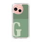 Slim Protection Case［ Original - initial two tone - G green ］