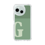 Slim Protection Case［ Original - initial two tone - G green ］