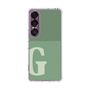 Slim Protection Case［ Original - initial two tone - G green ］