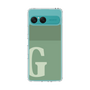 Slim Protection Case［ Original - initial two tone - G green ］