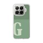 Slim Protection Case［ Original - initial two tone - G green ］