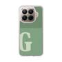 Slim Protection Case［ Original - initial two tone - G green ］