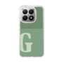 Slim Protection Case［ Original - initial two tone - G green ］