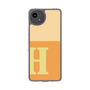 Slim Protection Case［ Original - initial two tone - H orange ］