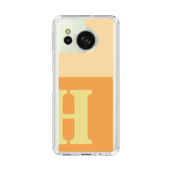 Slim Protection Case［ Original - initial two tone - H orange ］