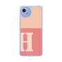 Slim Protection Case［ Original - initial two tone - H pink ］