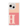 Slim Protection Case［ Original - initial two tone - H pink ］