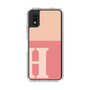Slim Protection Case［ Original - initial two tone - H pink ］