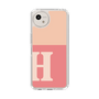 Slim Protection Case［ Original - initial two tone - H pink ］