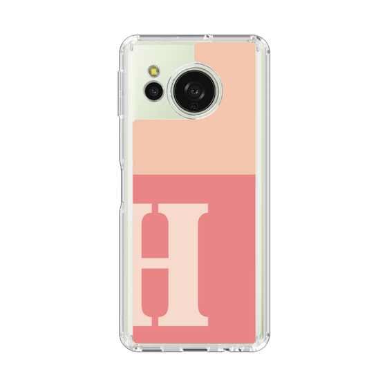 Slim Protection Case［ Original - initial two tone - H pink ］