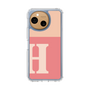 Slim Protection Case［ Original - initial two tone - H pink ］