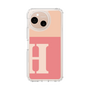 Slim Protection Case［ Original - initial two tone - H pink ］