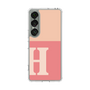Slim Protection Case［ Original - initial two tone - H pink ］