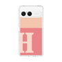 Slim Protection Case［ Original - initial two tone - H pink ］