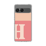 Slim Protection Case［ Original - initial two tone - H pink ］
