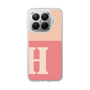 Slim Protection Case［ Original - initial two tone - H pink ］