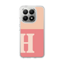 Slim Protection Case［ Original - initial two tone - H pink ］