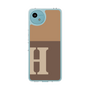 Slim Protection Case［ Original - initial two tone - H brown ］