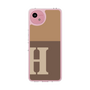 Slim Protection Case［ Original - initial two tone - H brown ］