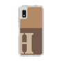 Slim Protection Case［ Original - initial two tone - H brown ］
