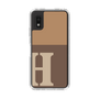Slim Protection Case［ Original - initial two tone - H brown ］