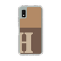 Slim Protection Case［ Original - initial two tone - H brown ］