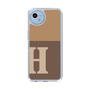Slim Protection Case［ Original - initial two tone - H brown ］