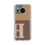 Slim Protection Case［ Original - initial two tone - H brown ］