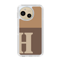 Slim Protection Case［ Original - initial two tone - H brown ］