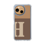 Slim Protection Case［ Original - initial two tone - H brown ］