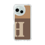 Slim Protection Case［ Original - initial two tone - H brown ］