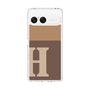 Slim Protection Case［ Original - initial two tone - H brown ］