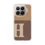 Slim Protection Case［ Original - initial two tone - H brown ］