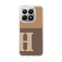 Slim Protection Case［ Original - initial two tone - H brown ］