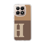Slim Protection Case［ Original - initial two tone - H brown ］