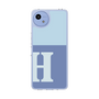 Slim Protection Case［ Original - initial two tone - H blue ］